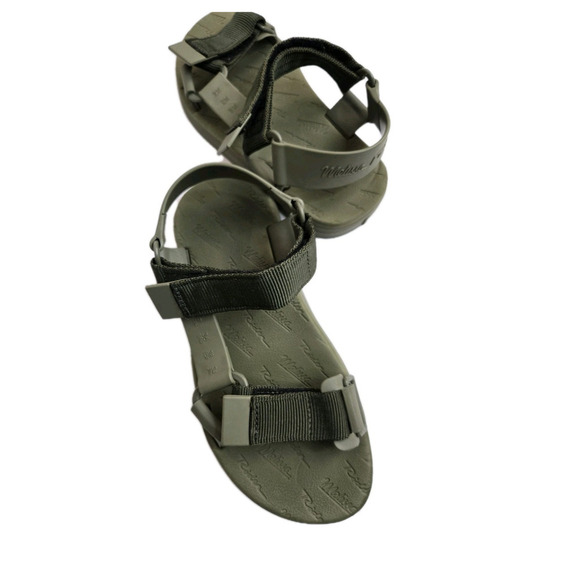 Melissa Papete Rider Sandal Moss Green Women's Size 7 EUC - Picture 2 of 12